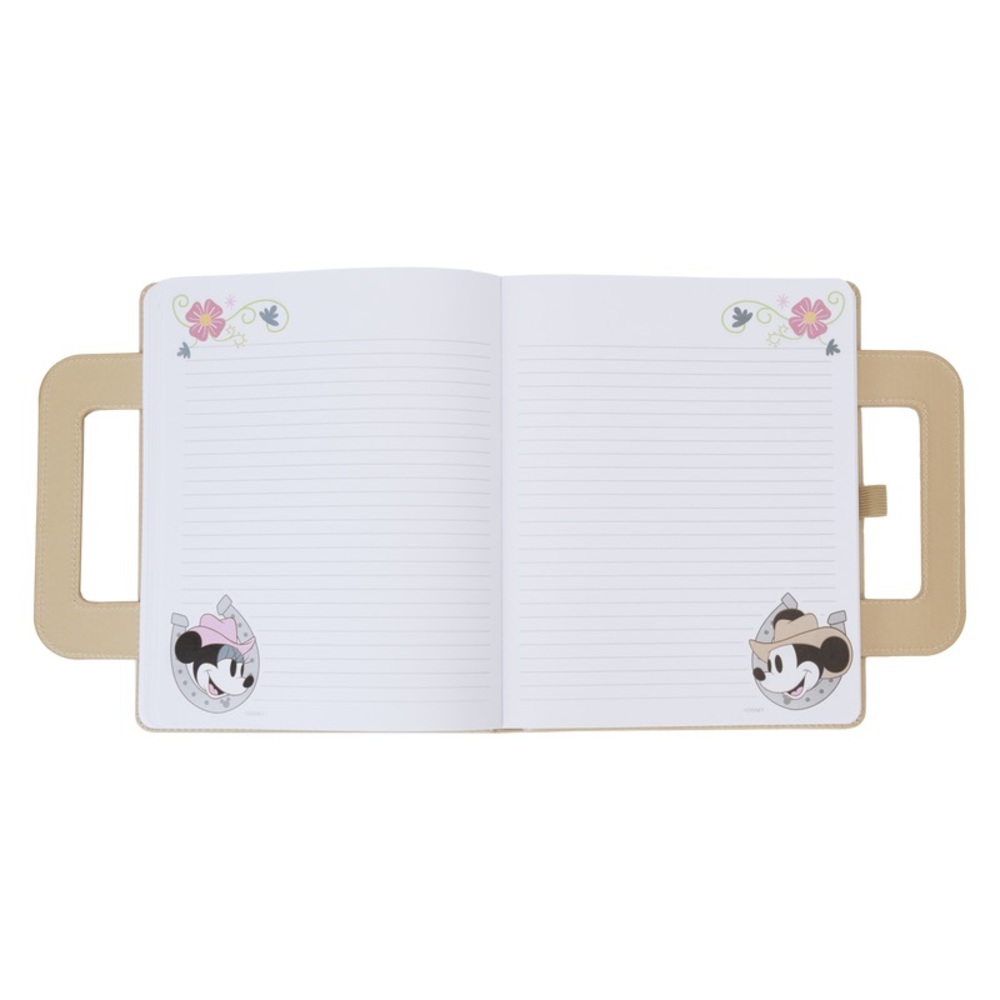 Cowboy Mickey and Minnie Lunchbox Journal Loungefly - Picture 6 of 6